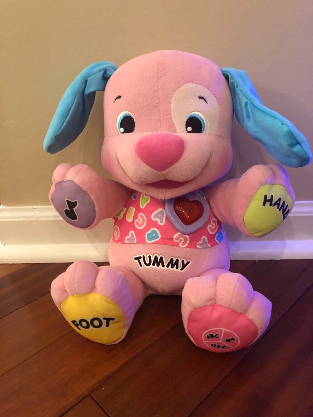 Fisher-Price Laugh & Learn Pink Puppy Interactive Toy